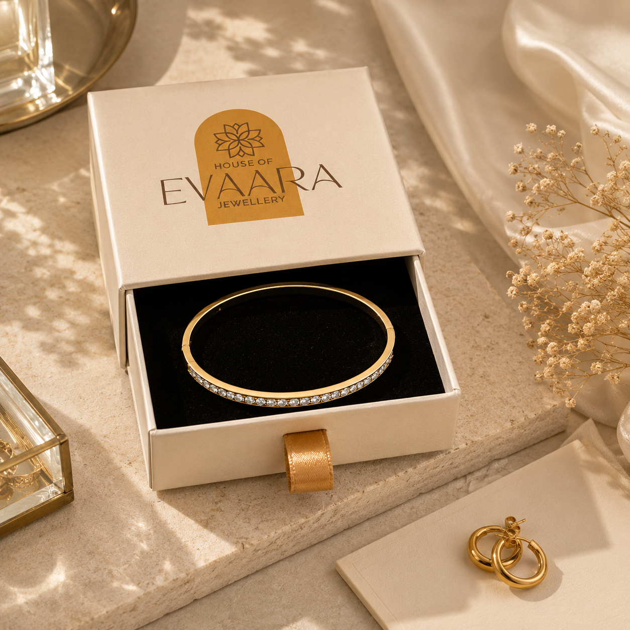 Full Eternity Crystal Bangle