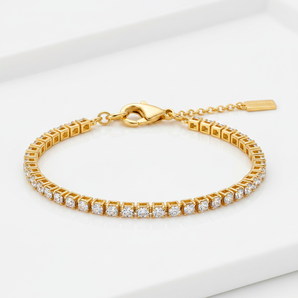 Angled Side View — White Luxury Background