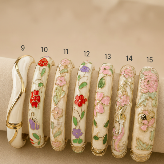 Enamel Bangles Stack 1:1