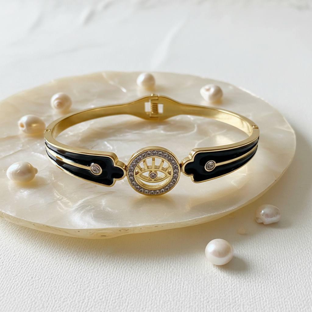 Flat Lay with Shell Tray